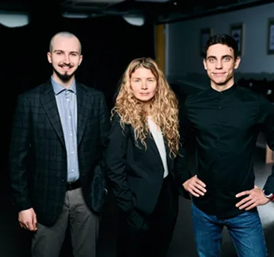 Богдан Сас, Катерина Безсудна, Іван Каунов