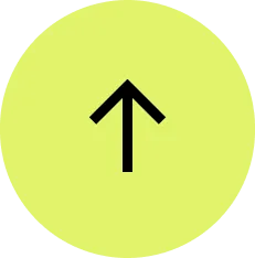 Декоративна іконка чорної стрілки на жовтому круглому блоці.