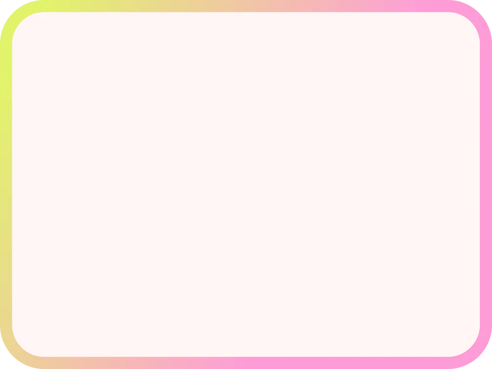 Жовто-рожева декоративна рамка для тексту.