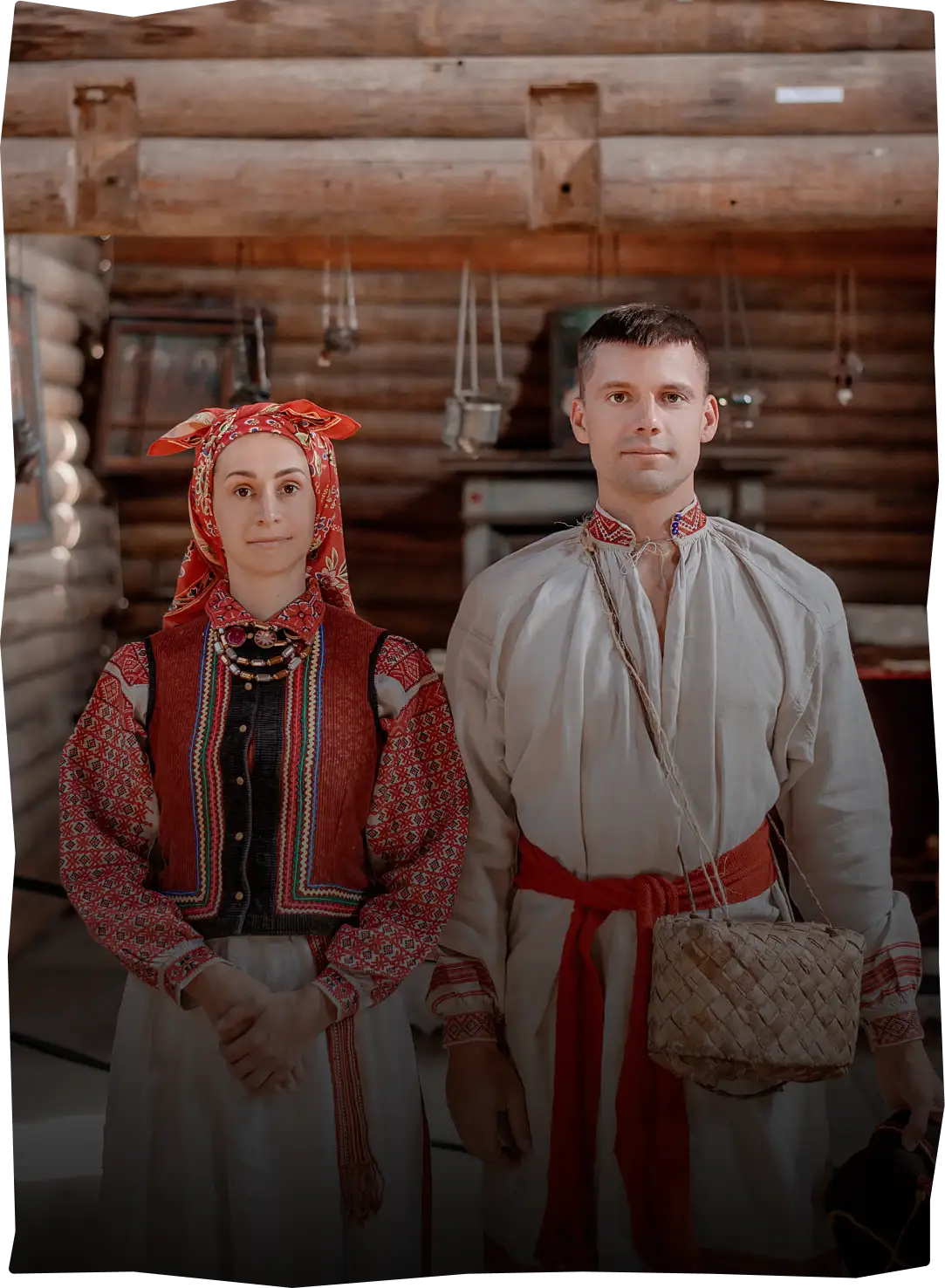 Традиційний національний стрій, характерний для регіону Полісся.