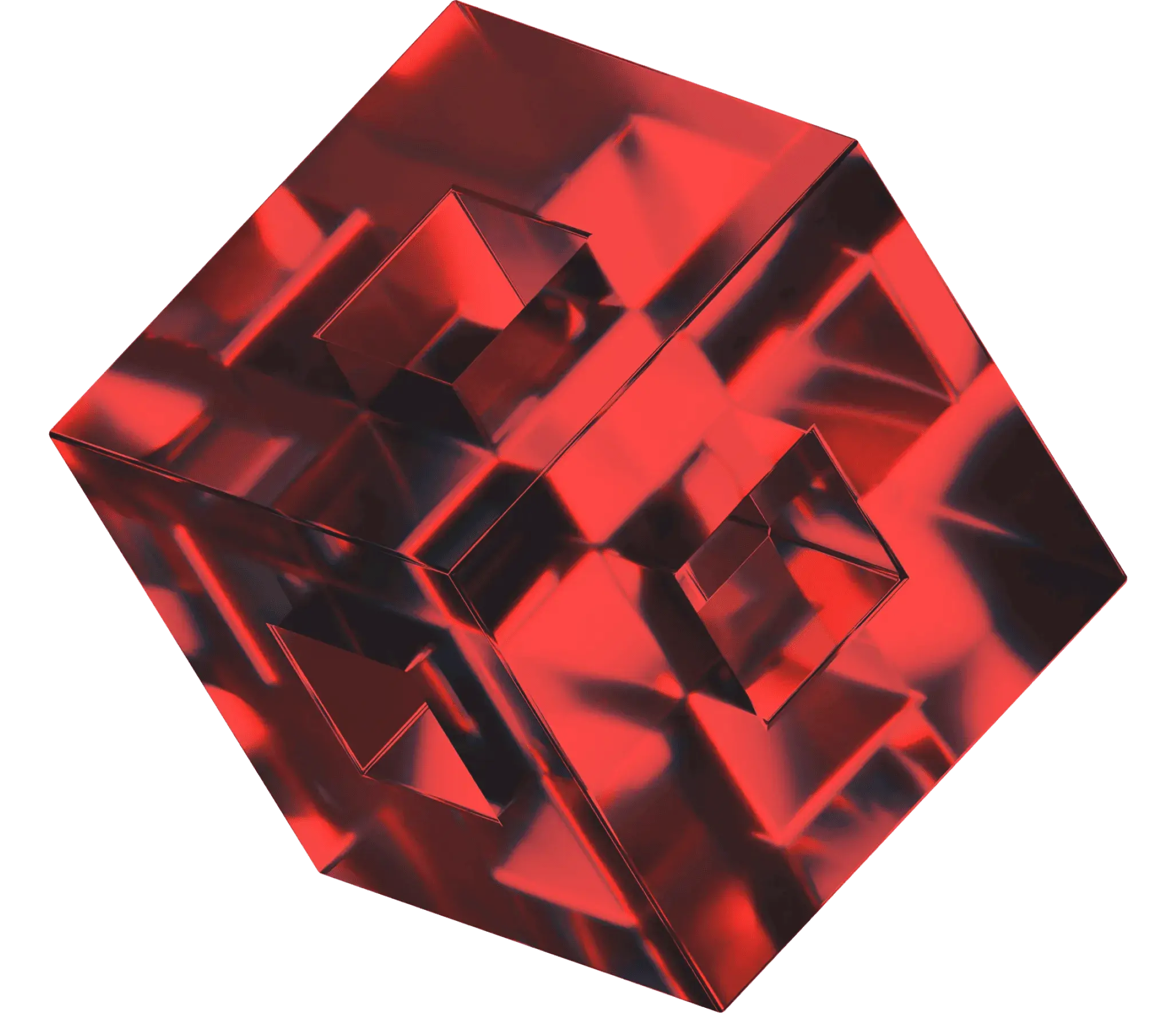 red cube